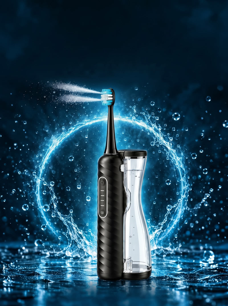 MYBRUSSSH ONE – Sonic Toothbrush with Integrated Oral Irrigator